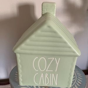 Rae Dunn Sage Cozy Cabin